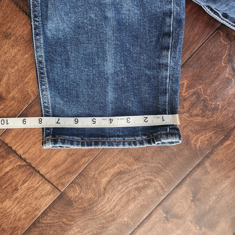 Old Navy Dark Wash Curvy Sky High Straight Secret‎ Slim Pockets Jean Normcore 10 - Picture 9 of 9